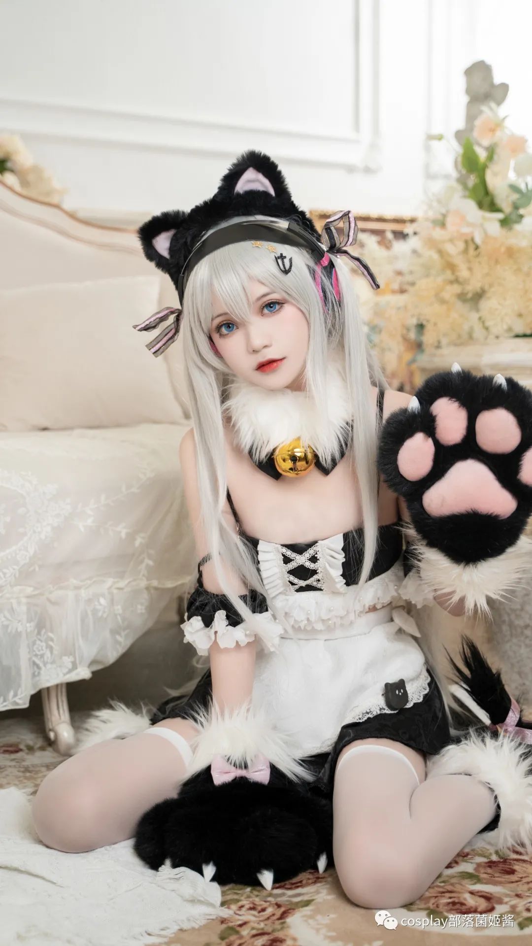 cos:67碧蓝航线哈曼兽耳喵喵拳cos@九漓