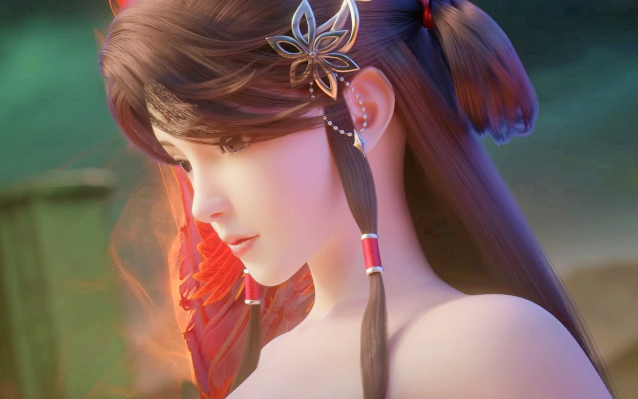 高清!国漫女神最新画面混剪!火灵儿长大了!