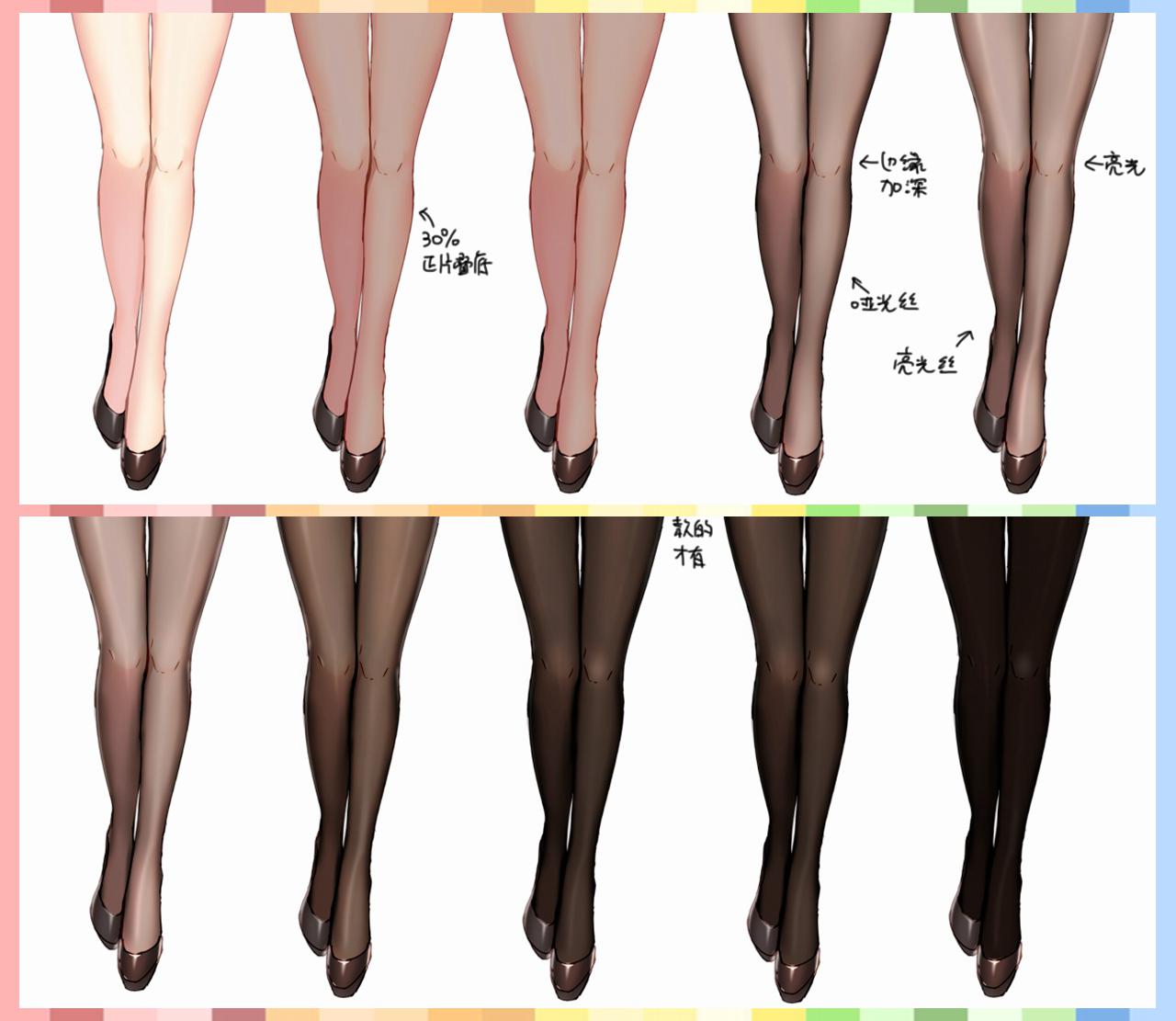 丝袜选购指南真人出镜7种类型多图预警极致丝滑附上科普