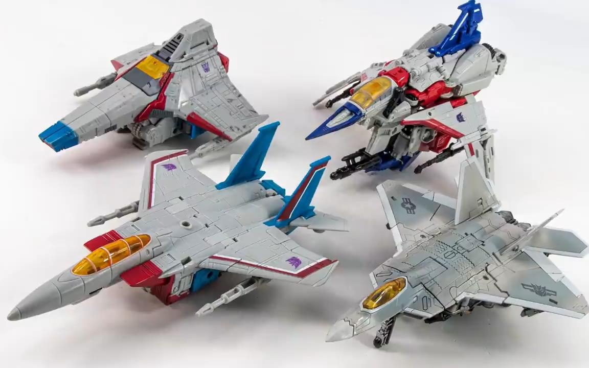 变形金刚wfc电影级飞机系列4台变形机器人