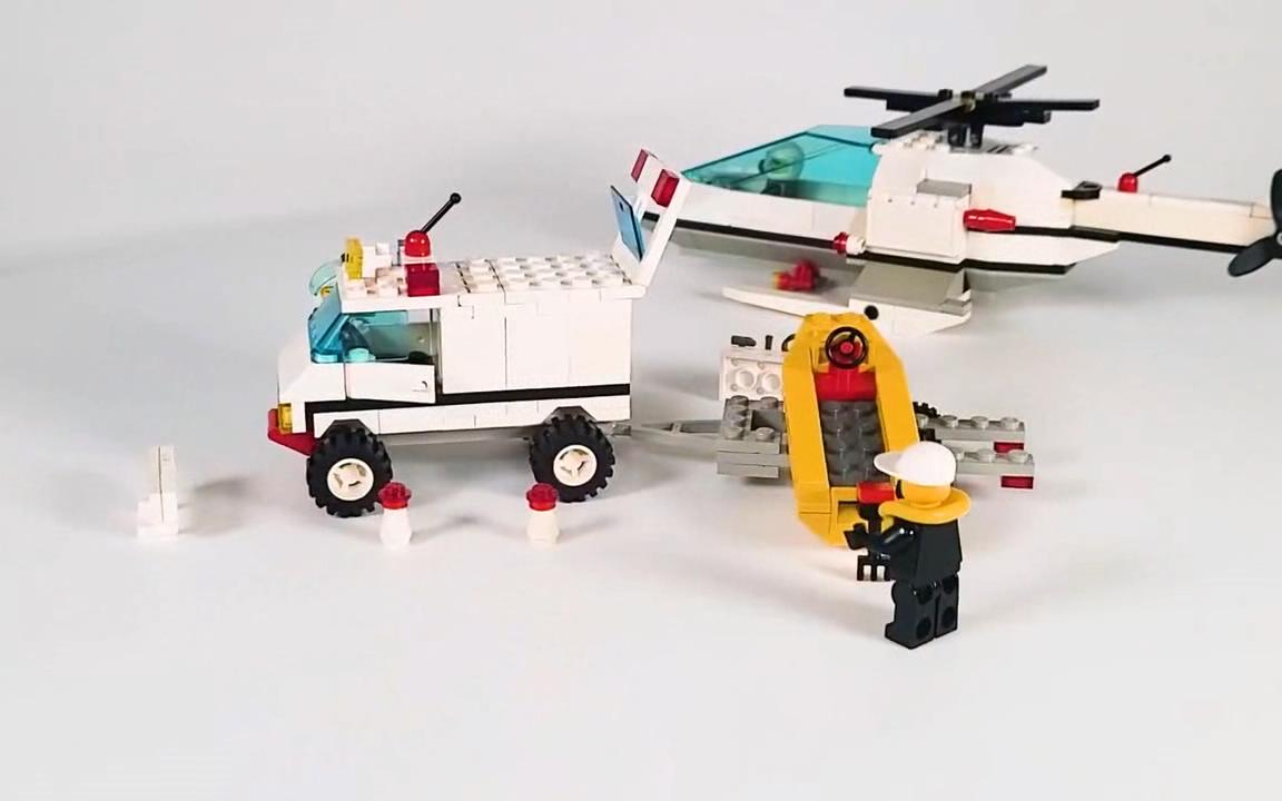 乐高 城镇 6545 空中警察队