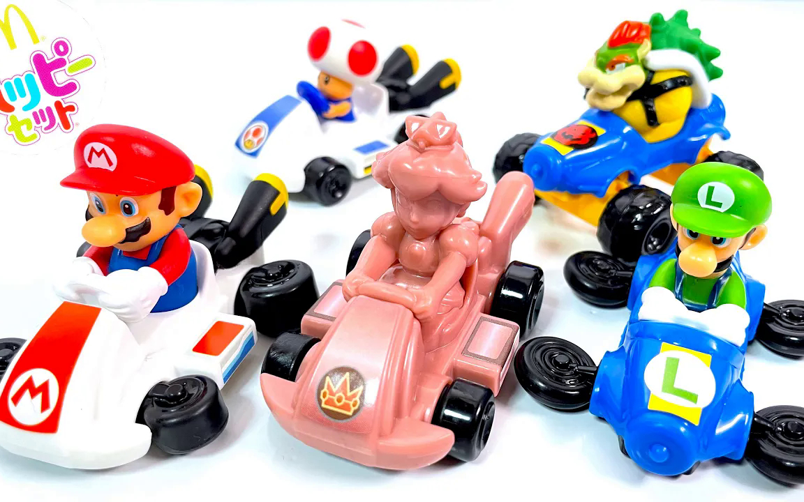 马里奥赛车 食玩 赛车第一弹 全5款