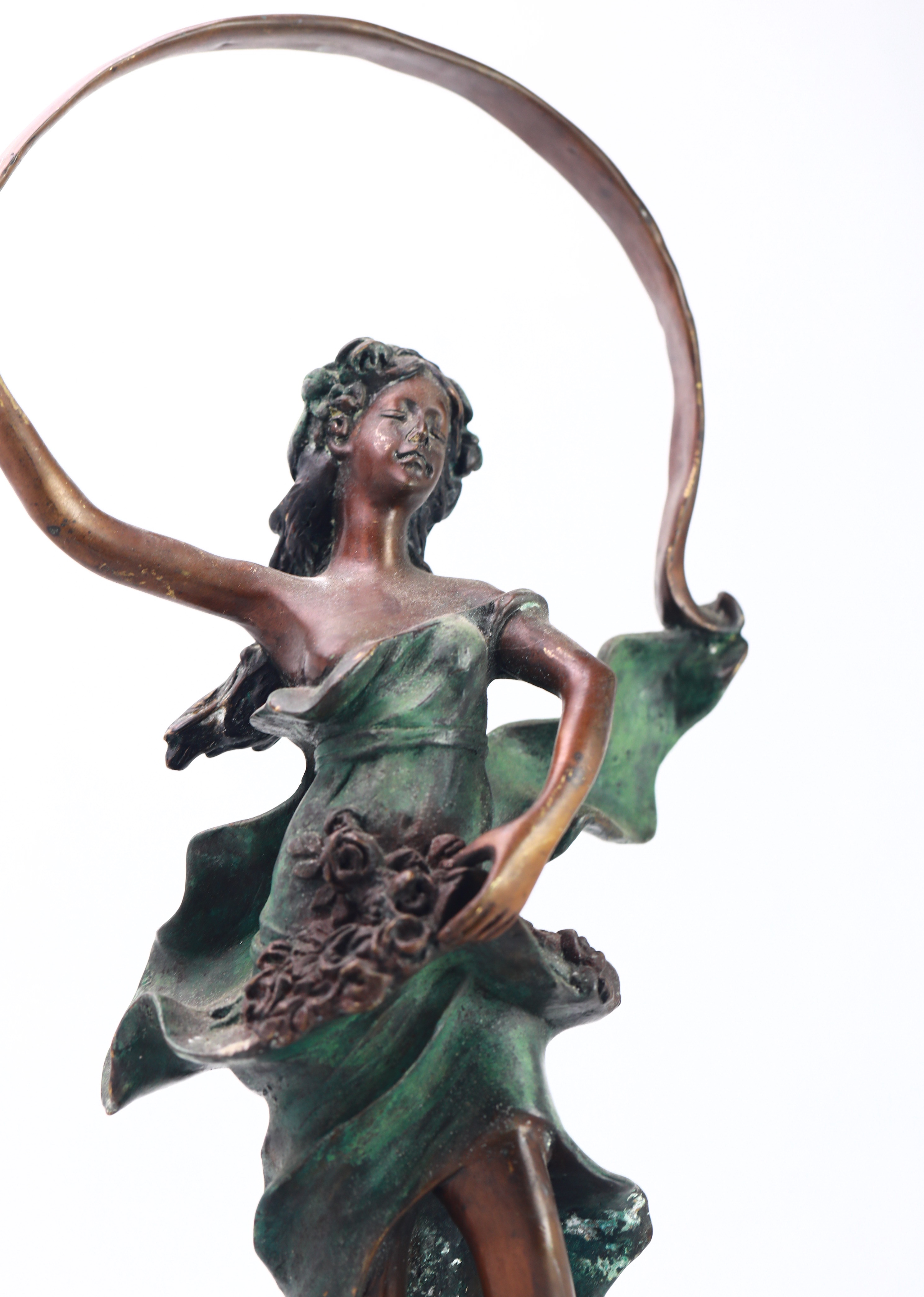 法国艺术家路易斯·奥古斯特·莫罗复古 青铜雕塑新艺术风格作品