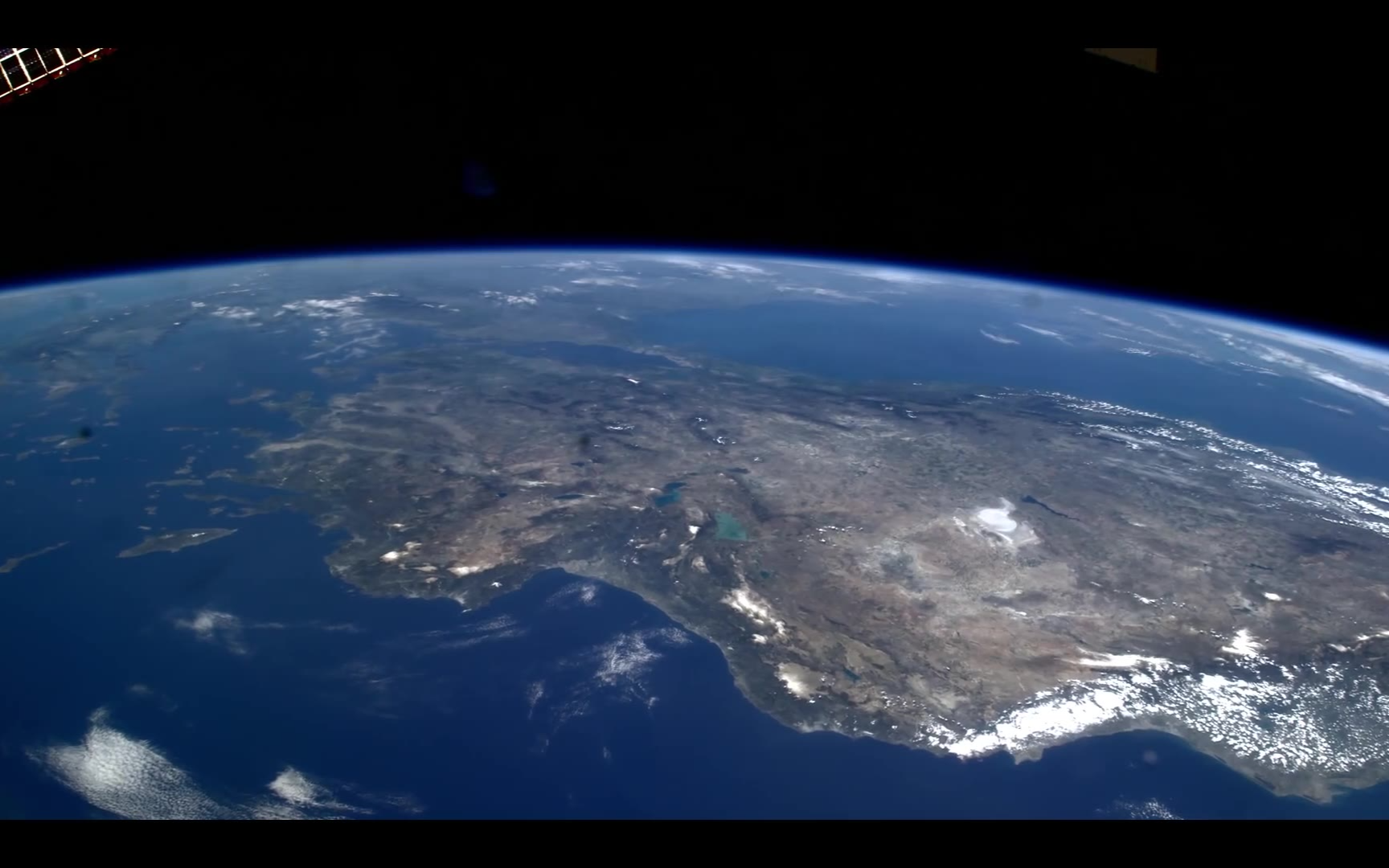 1080p 从国际空间站鸟瞰地球