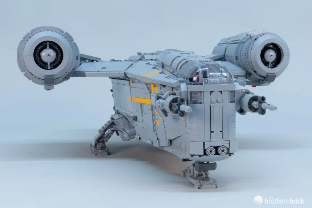 最棒的ucs飞船?乐高星球大战ucs级75331剃刀冠号开箱评测