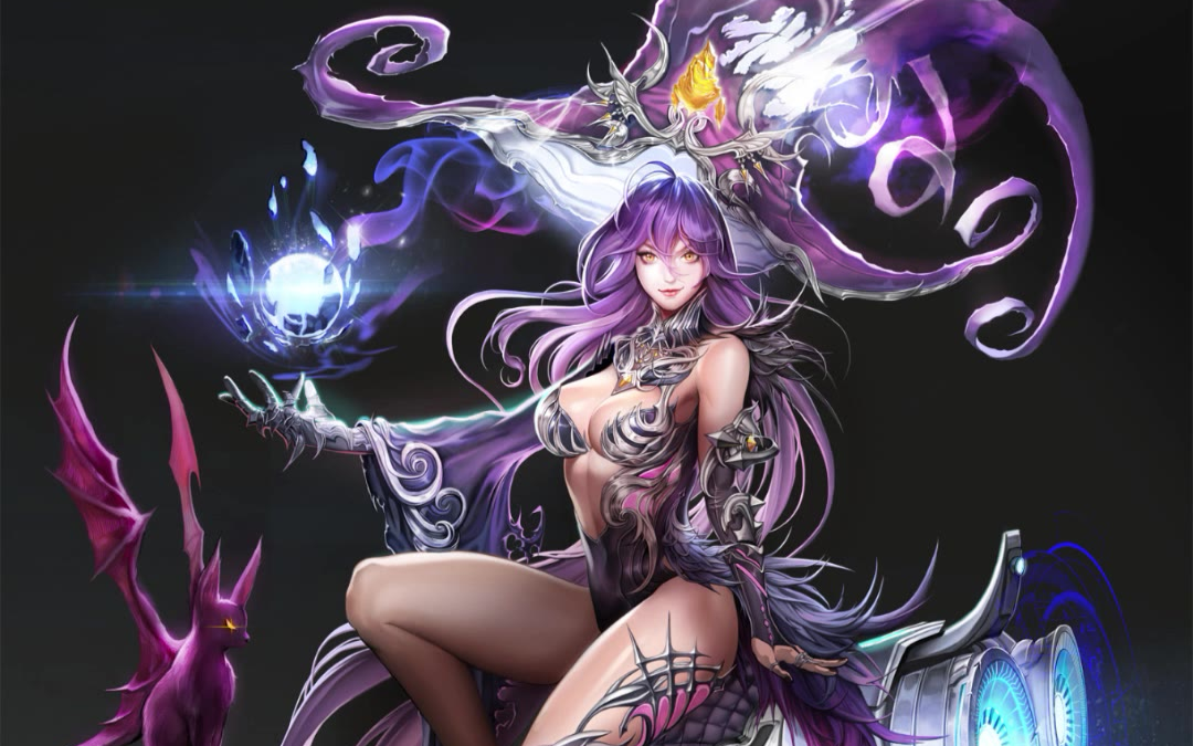 韩国插画师动漫角色原画插画合集