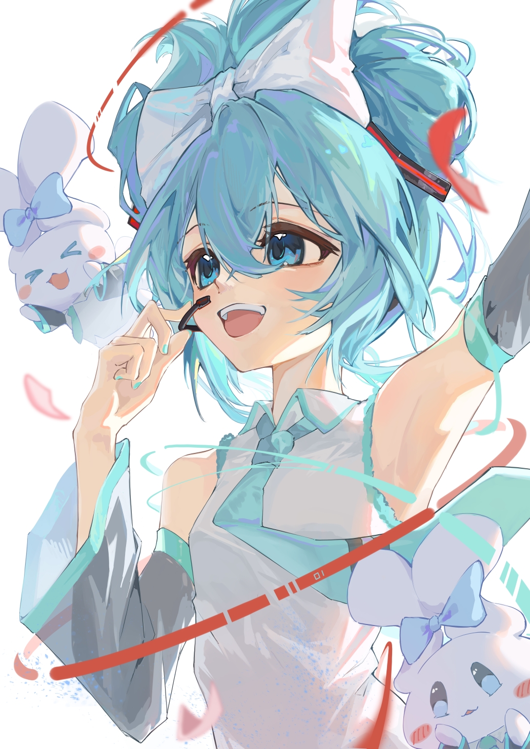 看到的时候觉得很可爱,然后就画了!#画师修炼关注祁諾chino