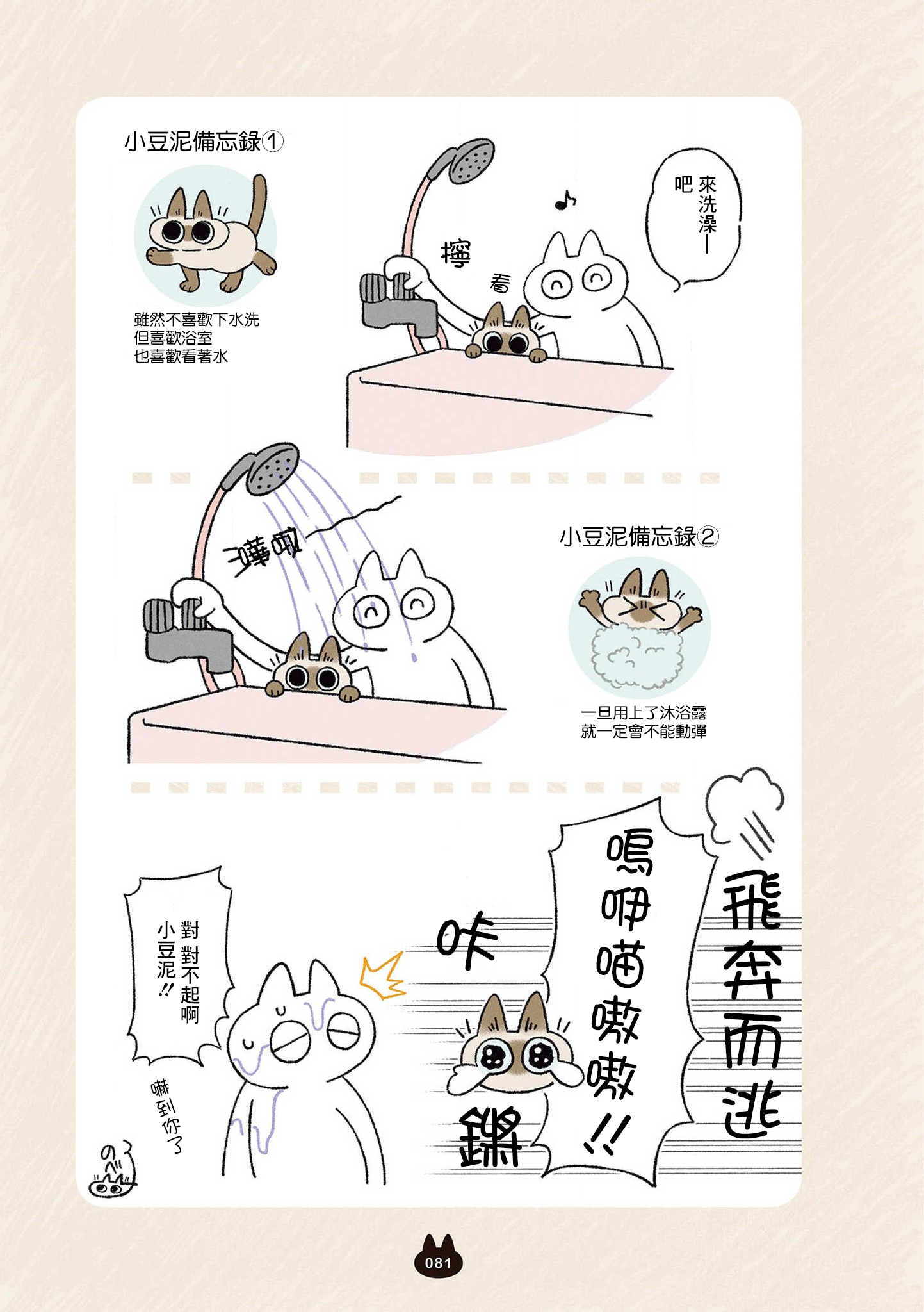 【漫画】暹罗猫小豆泥是世界的中心 #13