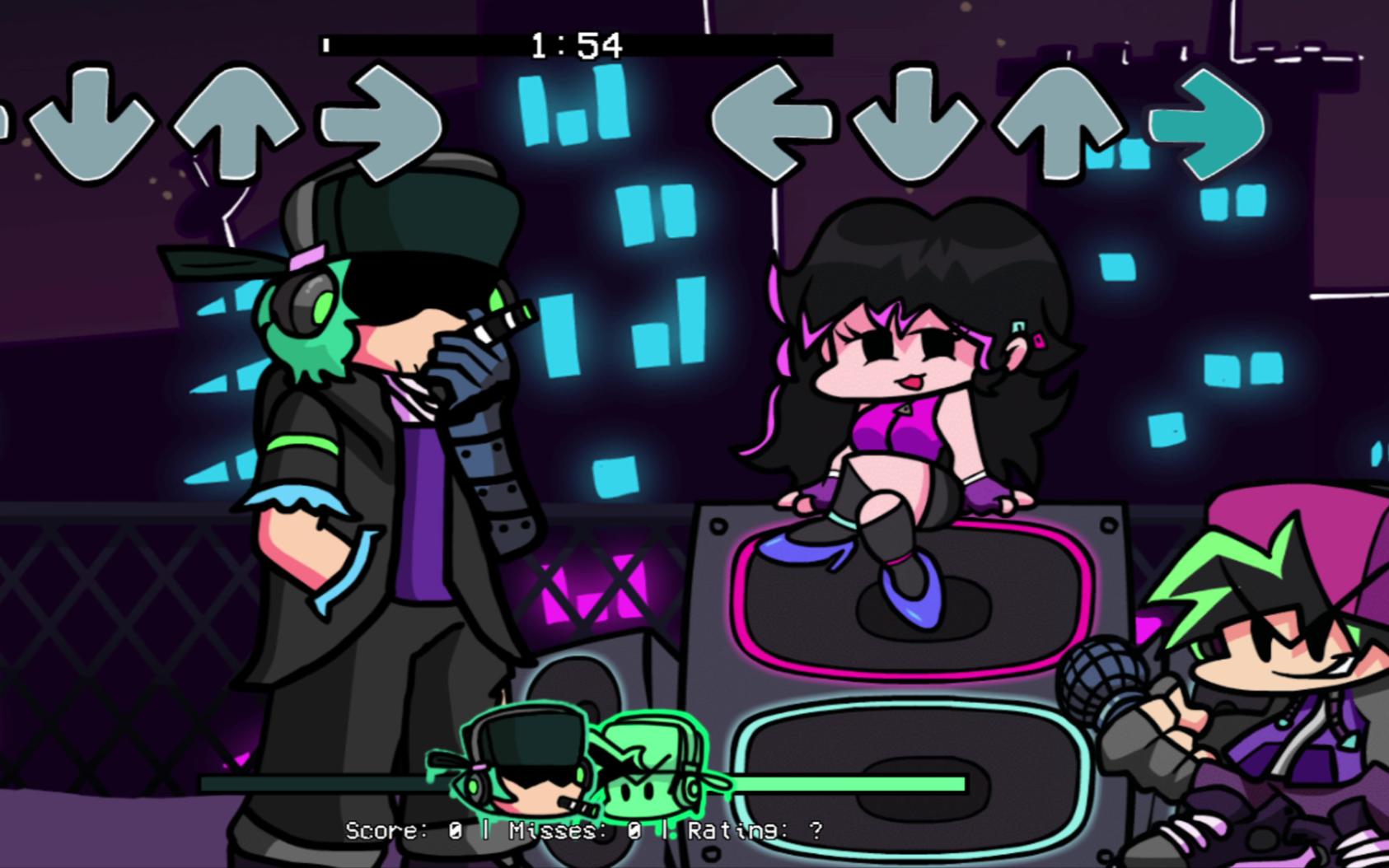 fnf:炫酷的烟叔 模组(全阶段)