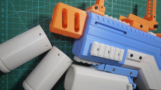 3D打印的下挂NERF海绵榴弹?霰弹?