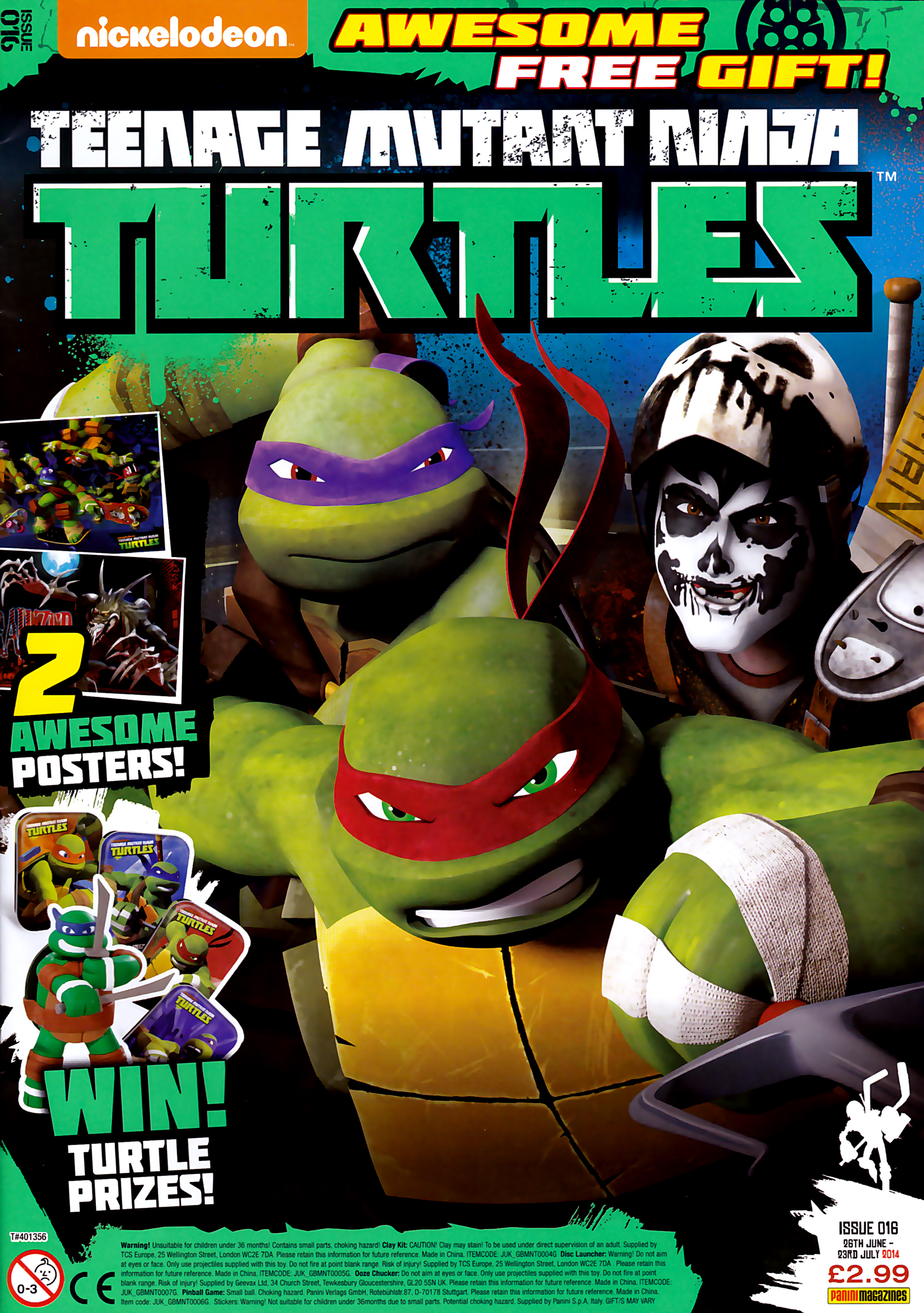 【panini】忍者神龟2012:uk杂志配套漫画第十六期【暗杀】 - acfun