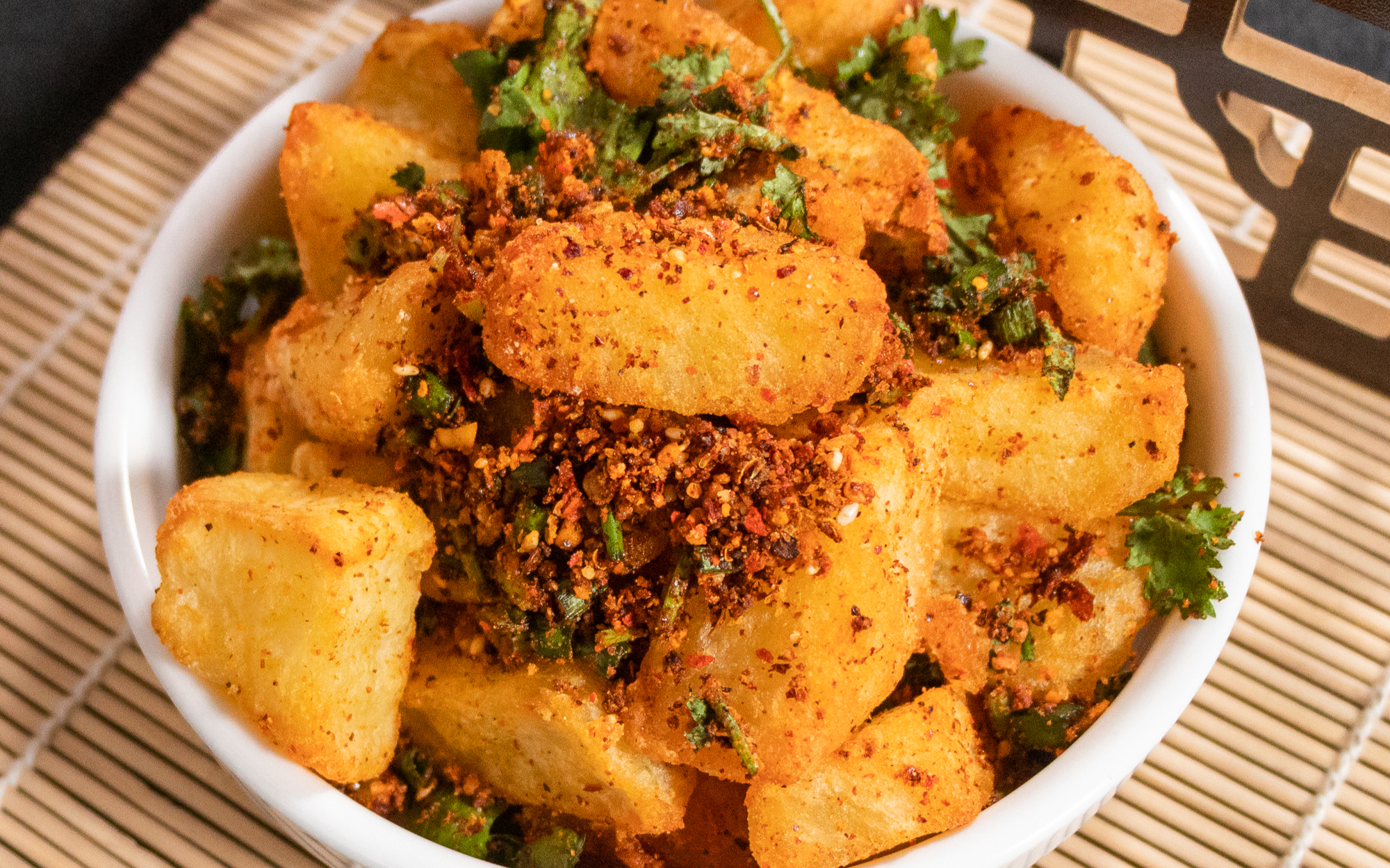 揪签签流沙锅巴土豆 揪签签流沙锅巴土豆做法 重庆锅巴洋芋正宗做法