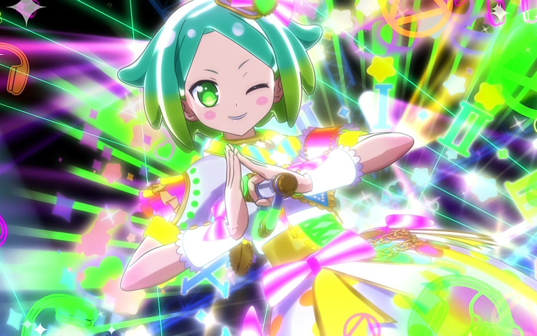 【偶像时间 美妙天堂】bd版第43话妮诺 live