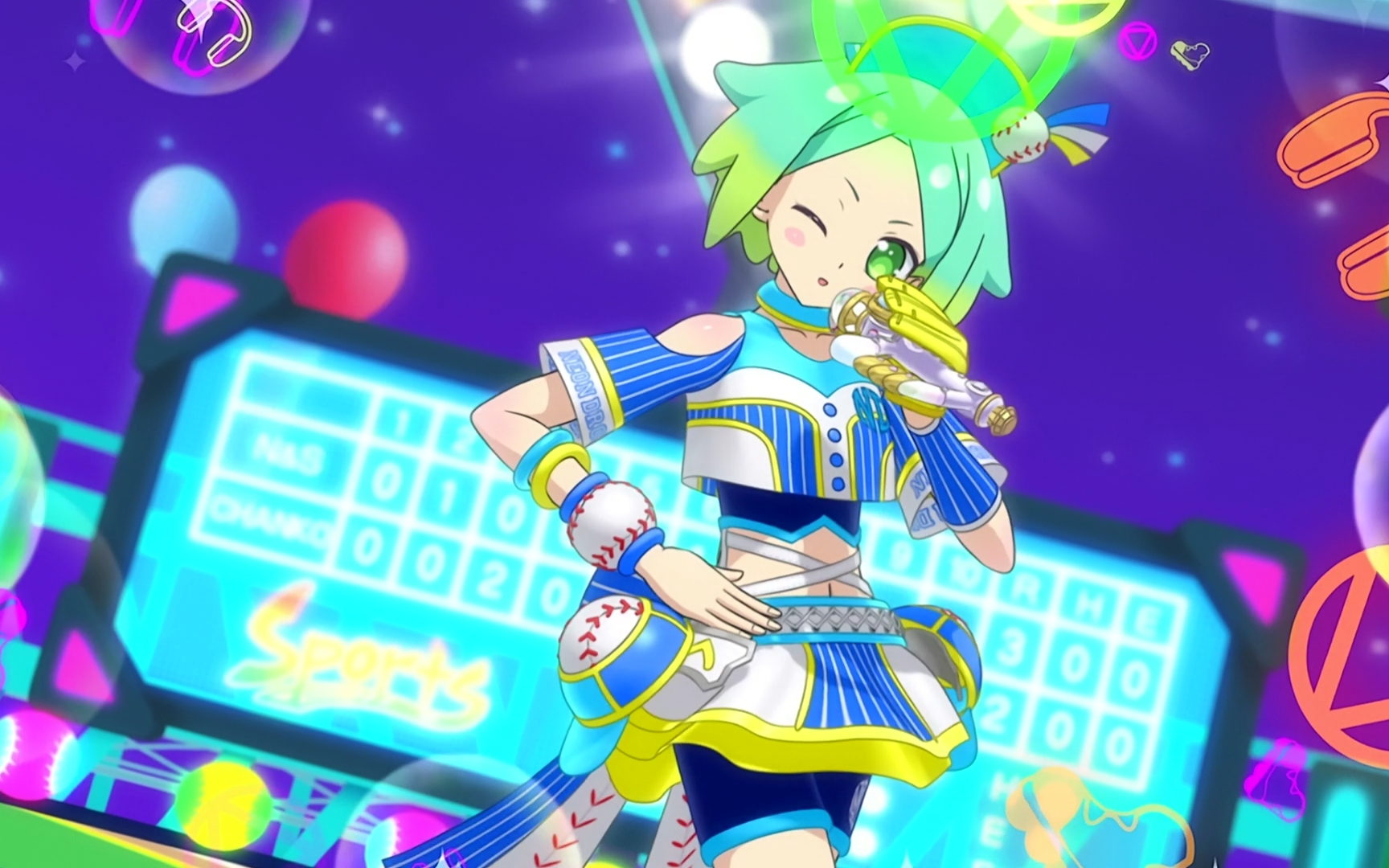 【偶像时间 美妙天堂】bd版第12话妮诺live