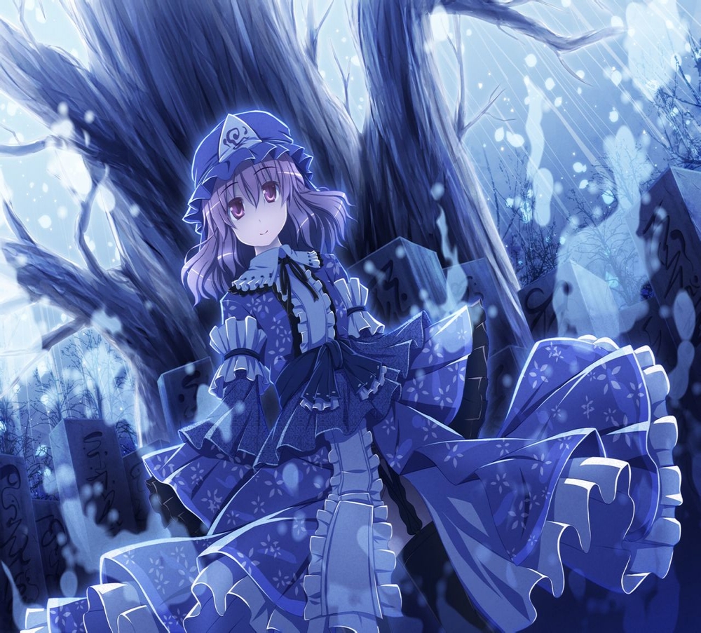 西行寺幽幽子想找点乐子,就策划了《春雪异变之章》,动画看了吗