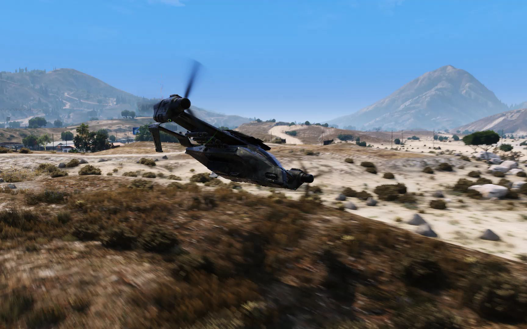 装甲科幻版鱼鹰直升机