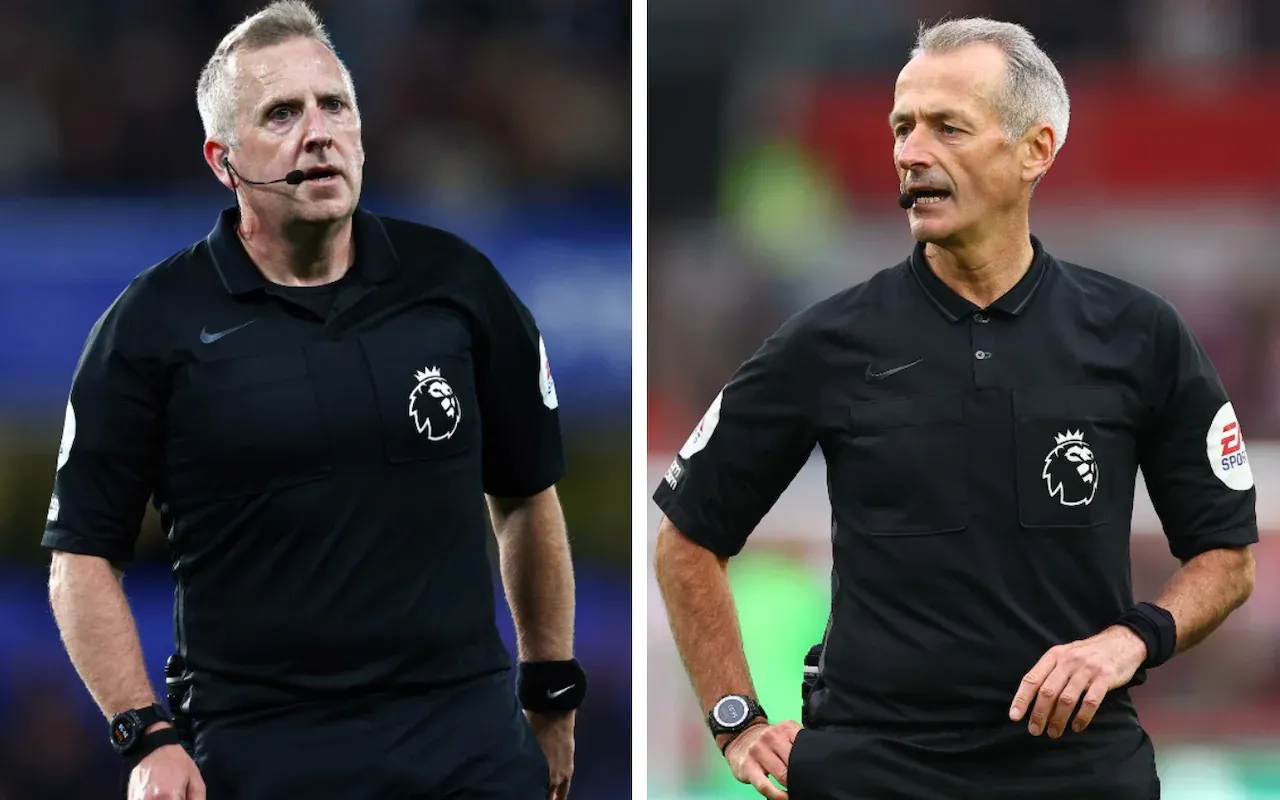 电讯报独家:著名英超裁判阿特金森和莫斯本赛季结束后退休