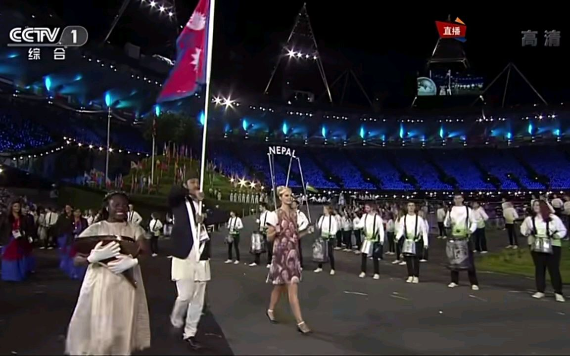 2012年奥运会开幕式~尼泊尔