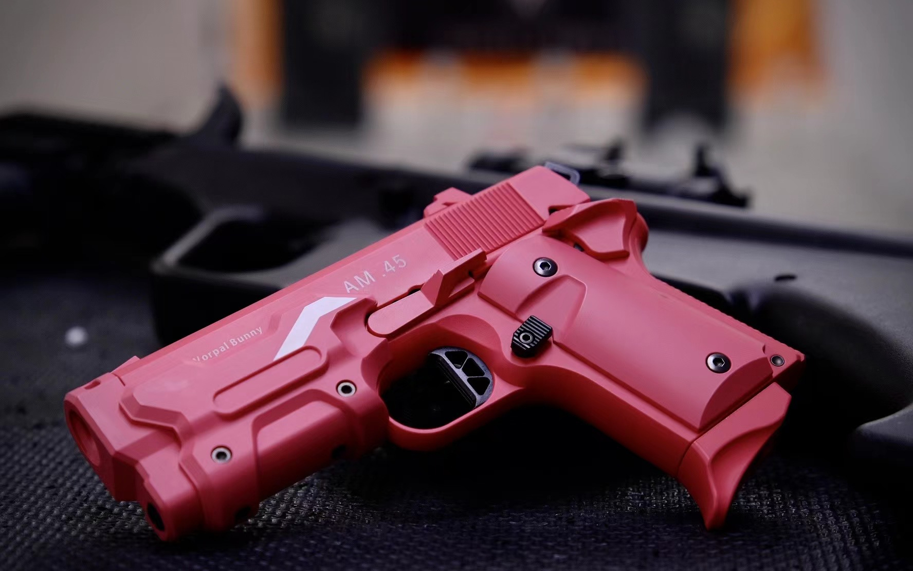 【开箱】刀剑神域 ggo外传 莲 专用am4.5 气动玩具枪