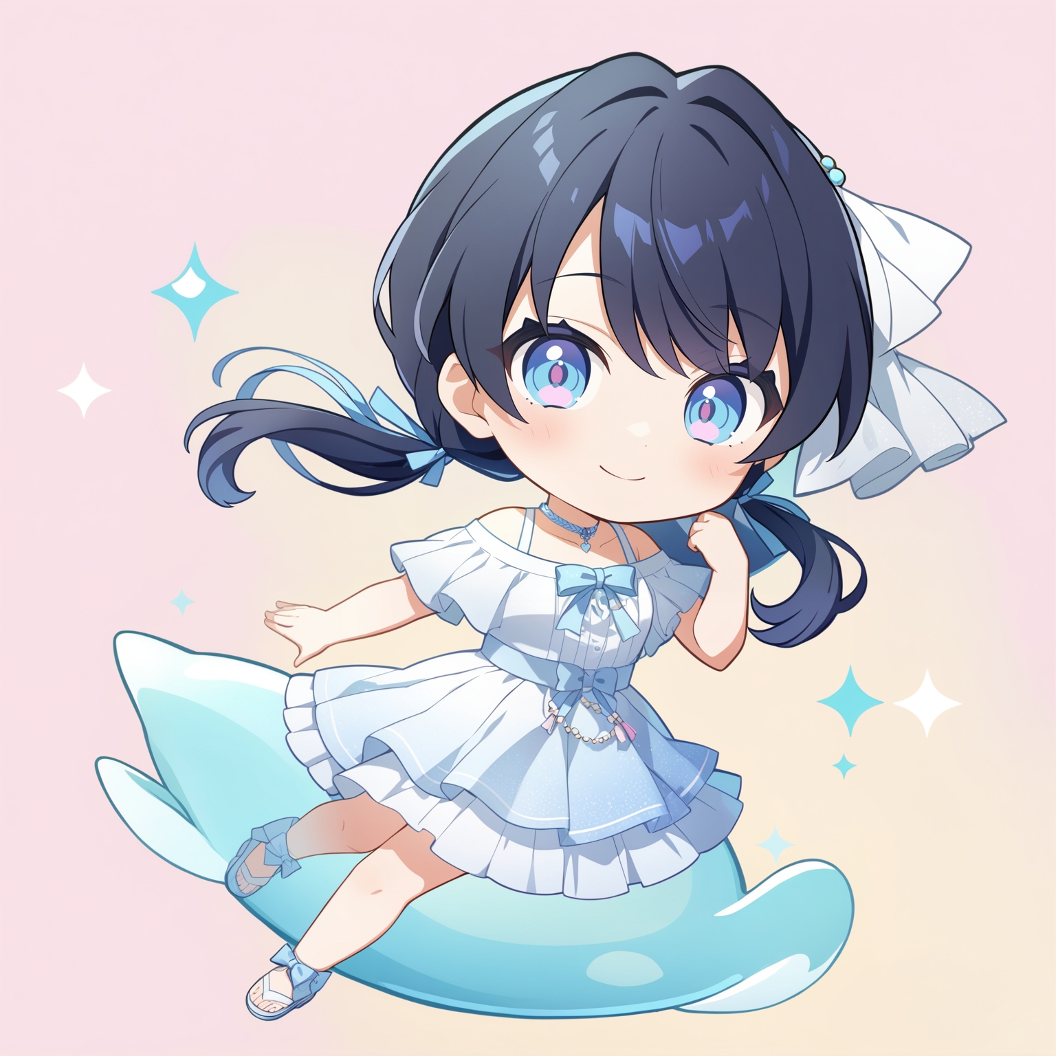 莲之空七人组 壁纸欣赏 q版