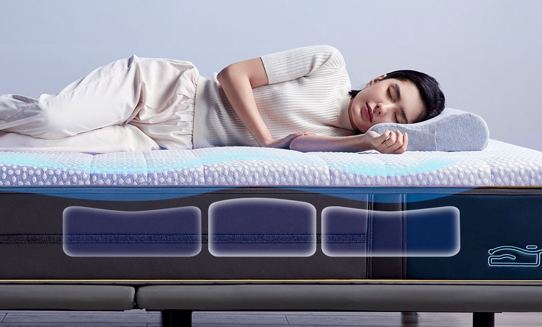 8H AI智能撑腰护眠床垫：用AI技术获得最佳睡眠体验