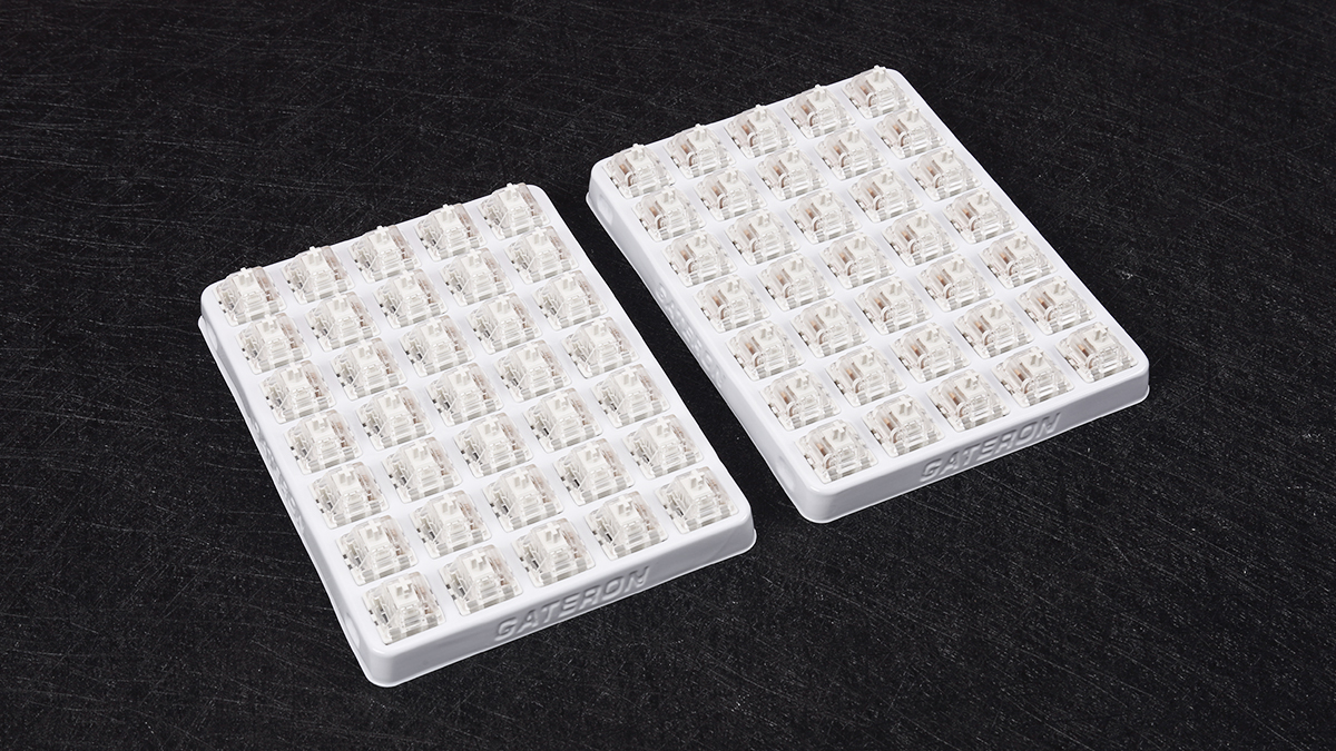 佳达隆拾光白g白pro轴体简评轻柔顺畅回弹快