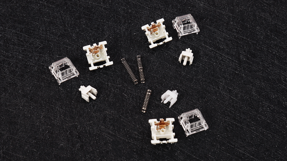 佳达隆拾光白g白pro轴体简评轻柔顺畅回弹快