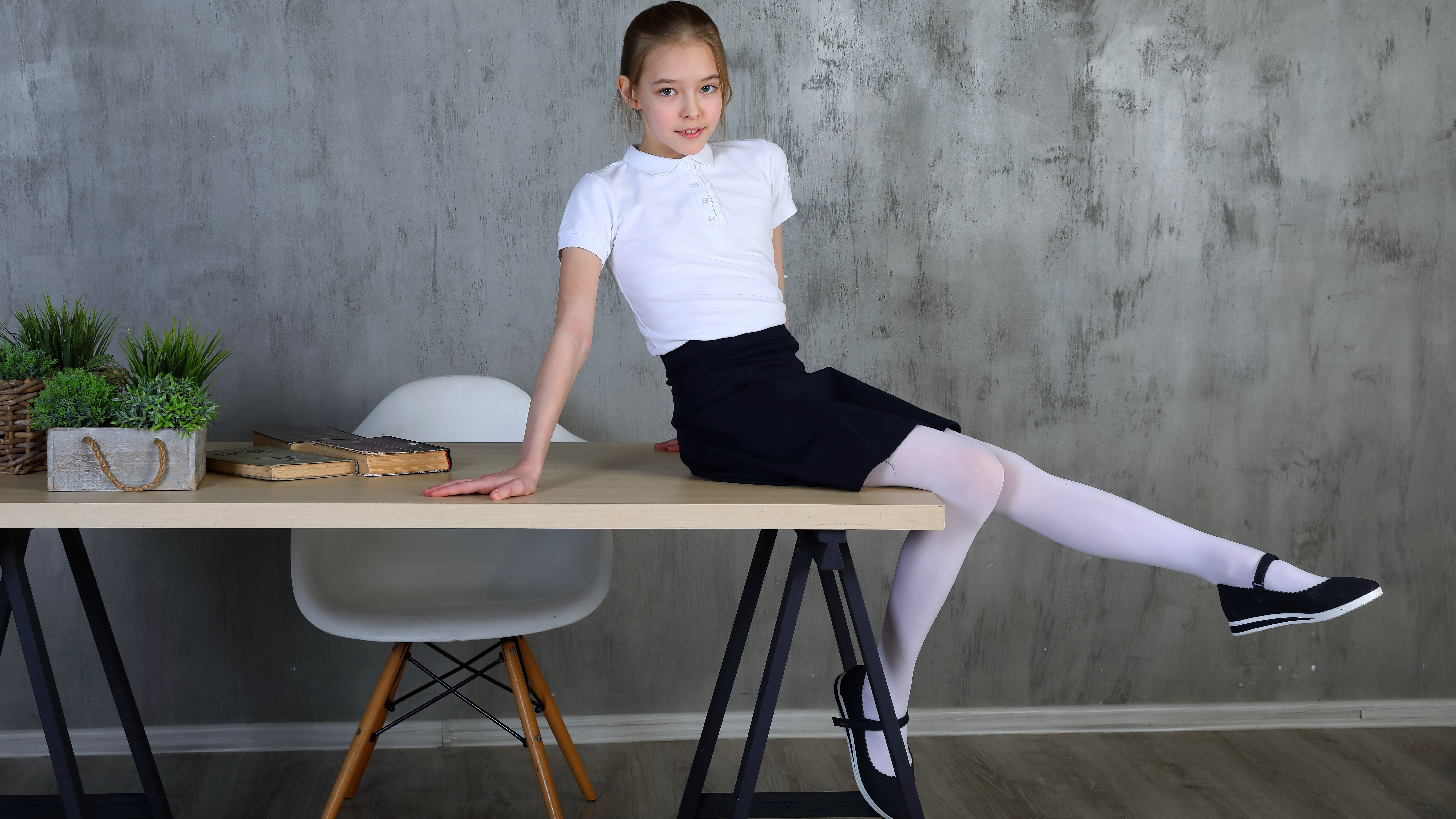 白丝小萝莉liana