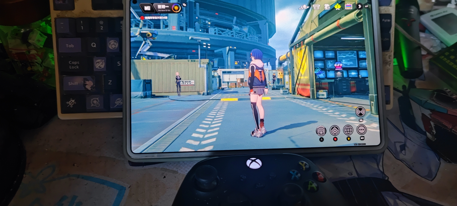 绝区零正确的游玩方式，平板（手机）加手柄