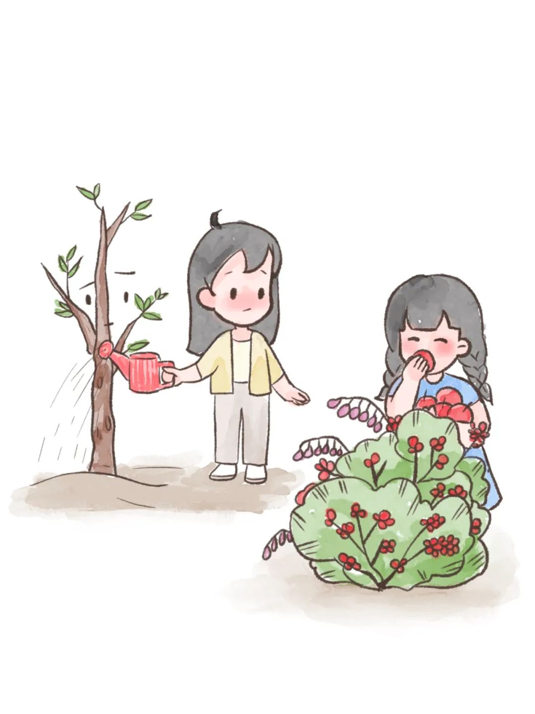 我栽的树不介意最后何人乘凉我只要ta枝繁叶茂蓬勃生长4