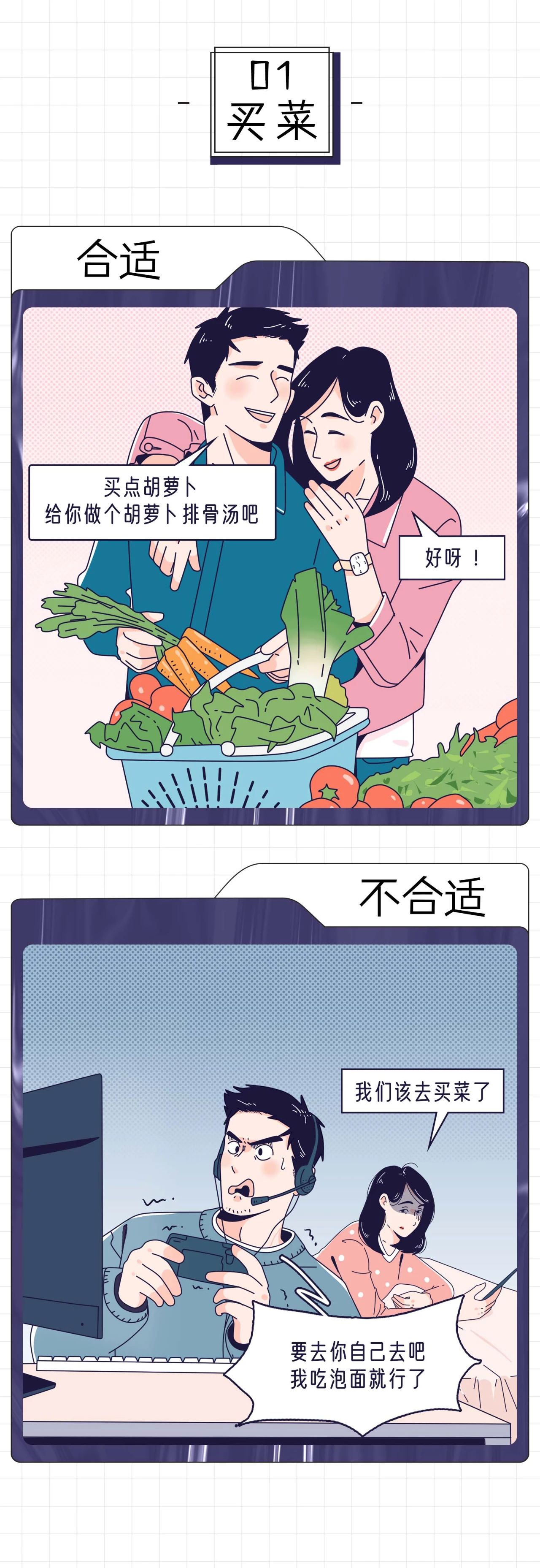 两个人合不合适，吃顿饭就知道了