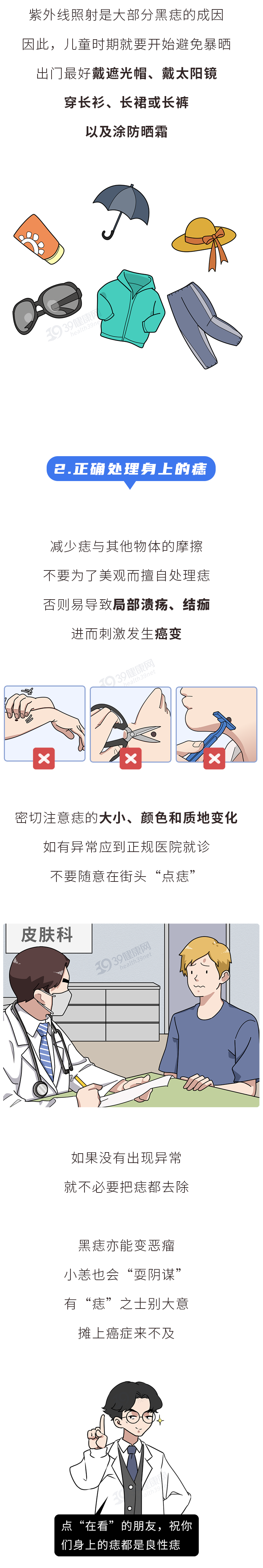 一旦皮肤上出现这种痣十有八九是癌症前兆要及时处理6