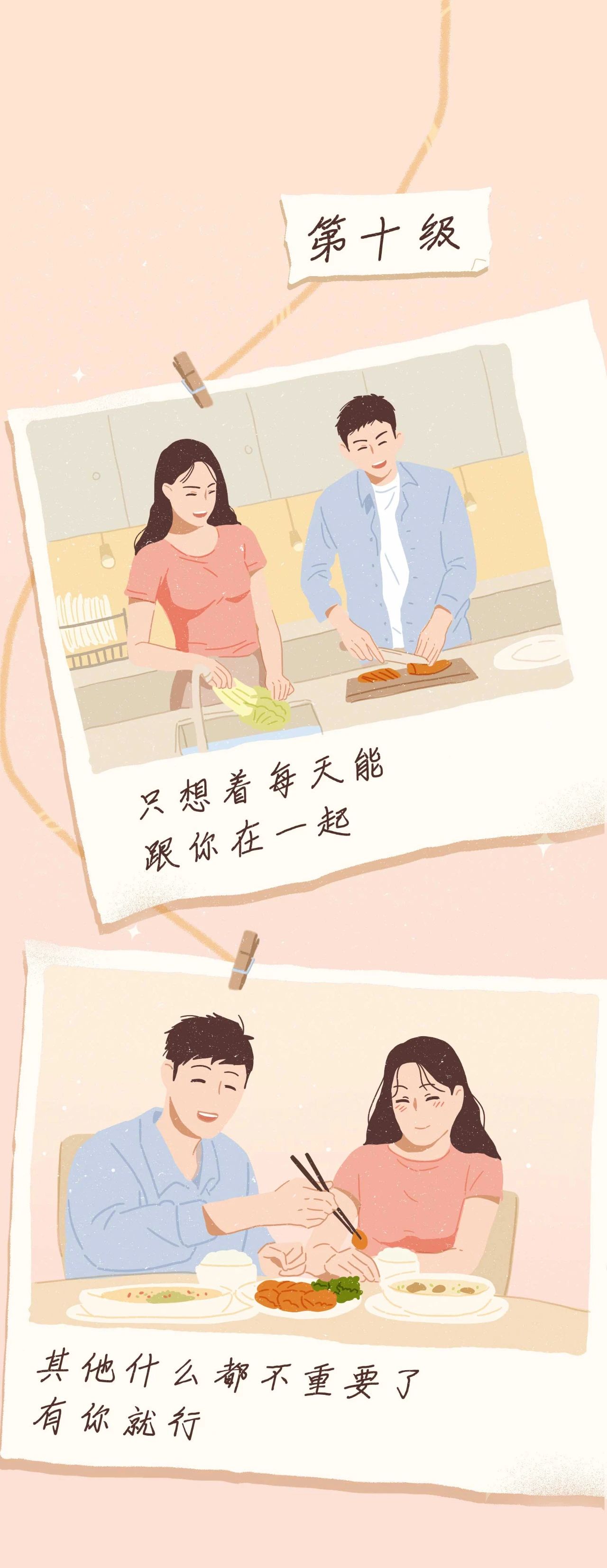 男人爱一个人1到10级的样子10