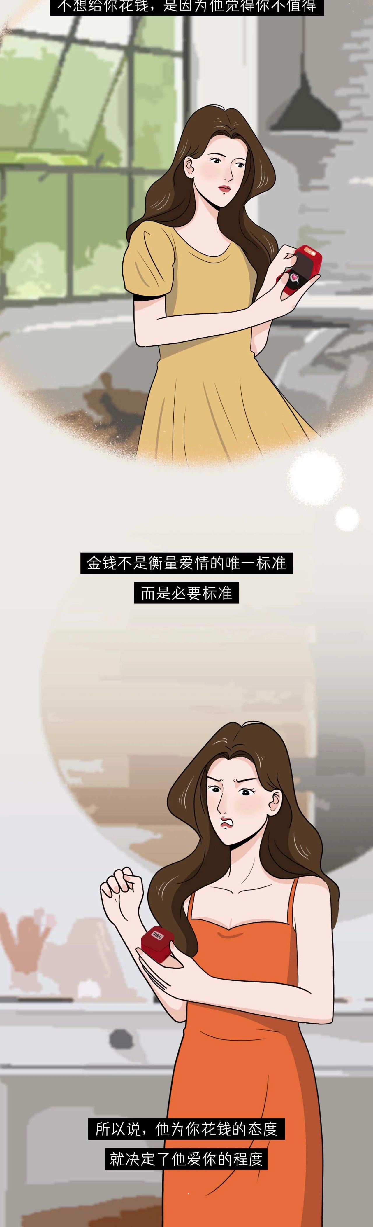他爱不爱你谈一次钱就知道了17