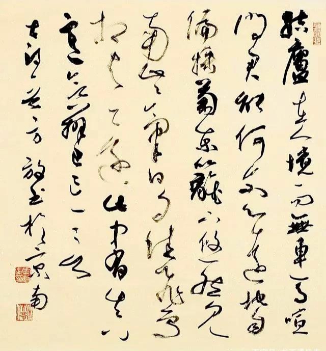著名书法家方放经典书法作品欣赏