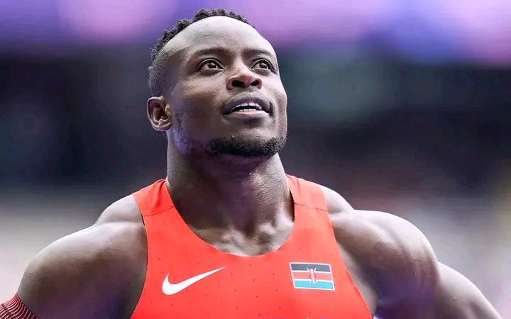 2024巴黎奥运会男子100m预赛第二组   欧曼亚拉10.08( 0.2)