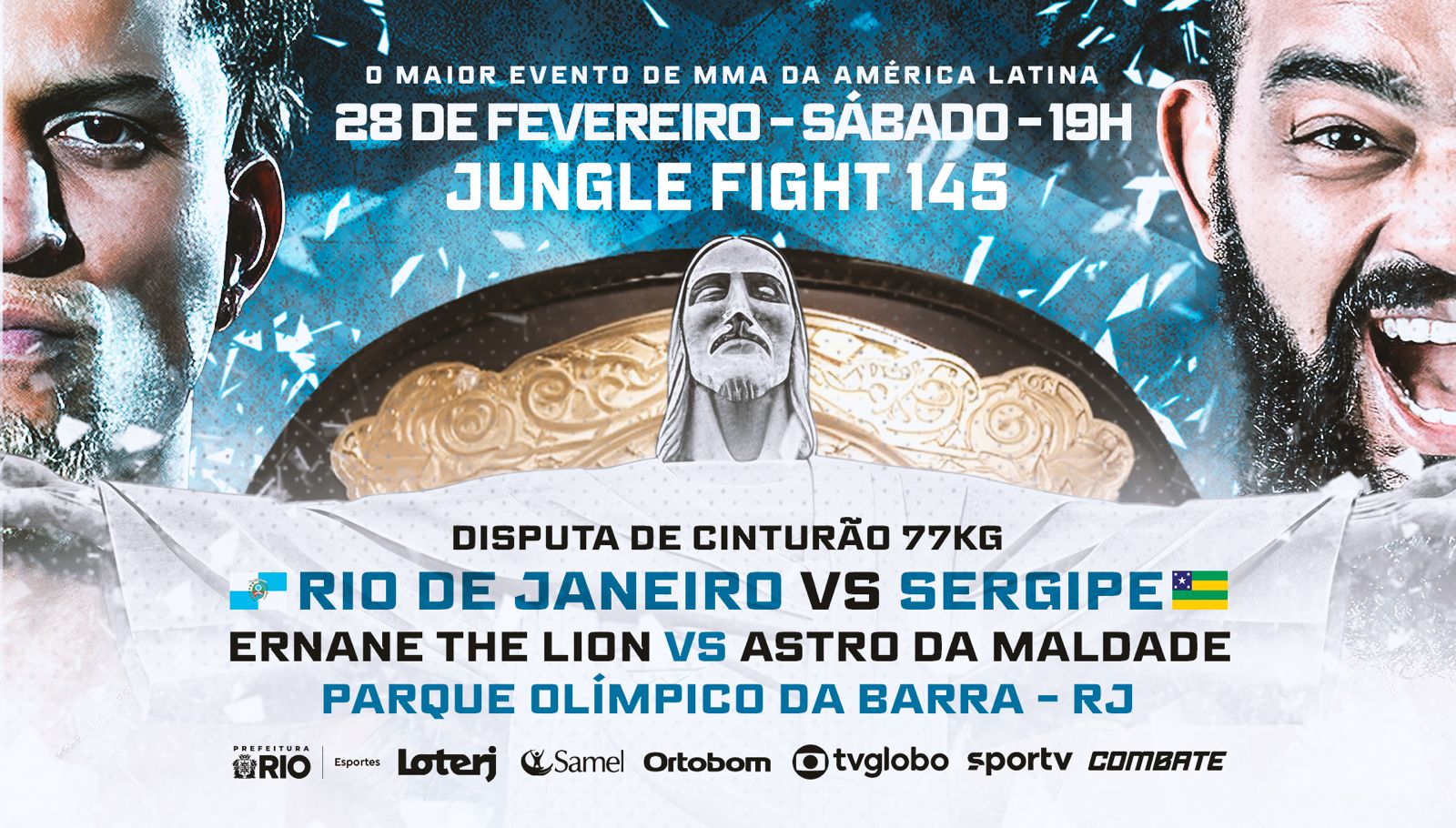 2026年2月28日Jungle Fight 145 - 战卡[赛后视频] Pimenta vs. Nascimento - Feb 28 | as Ernane the Lion vs. Astro da Maldade