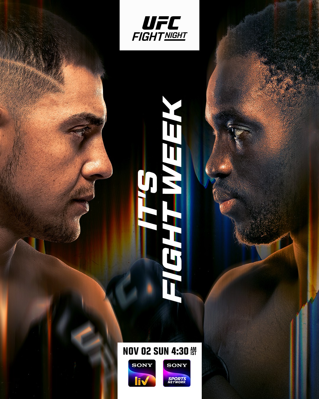 2025年11月2日UFC格斗之夜 – 直播[赛后视频] UFC Vegas 110/UFC Fight Night 263 | Garcia ...