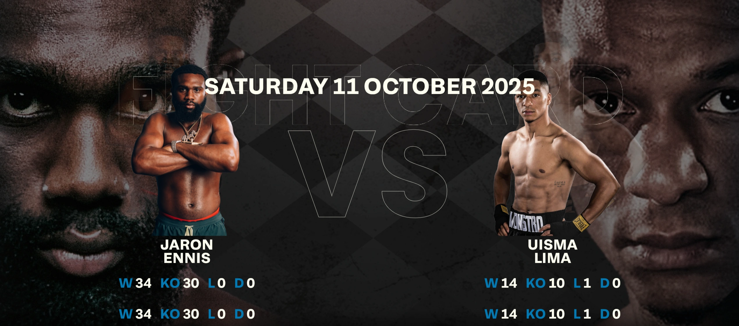 2025年10月12日DAZN MATCHROOM职业拳击赛 – 战报[全程视频] Ennis vs. Lima | Matchroom Boxing-图片1