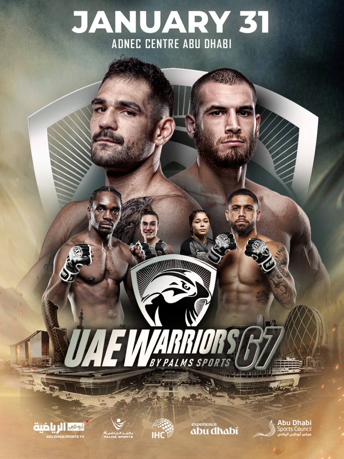 2026年1月31日UAE Warriors 67 - 战卡[赛后视频] Machado vs. Breese - Jan 31