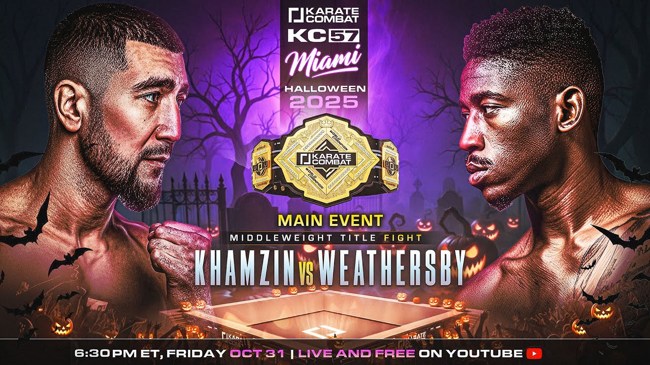 2025年11月1日KARATE COMBAT 57 - 直播[赛后视频] KC 57 Hall vs Perez | LIVE | Khamzin VS Weathersby