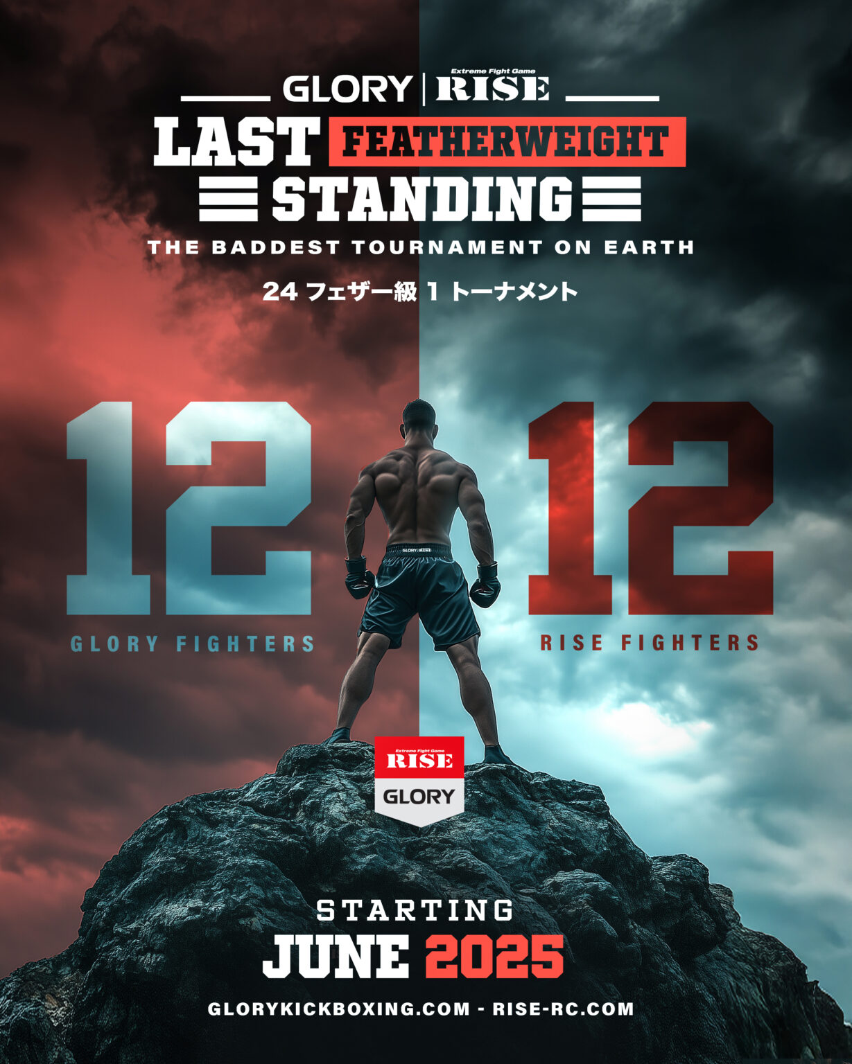 2025年6月21日Glory 101 – 战报[赛后视频] GLORY×RISE Last Featherweight Standing Opening Round – Jun 21-图片1