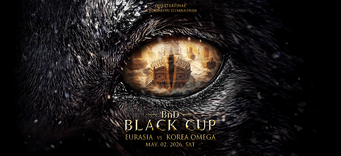 2026年5月2日Black Combat首届综合格斗锦标赛 – 战卡[赛后视频] EURASIA vs KOREA OMEGA | [BnD BLACK CUP] 블랙컵 8강: 대한민국(Ω) vs 유라시아