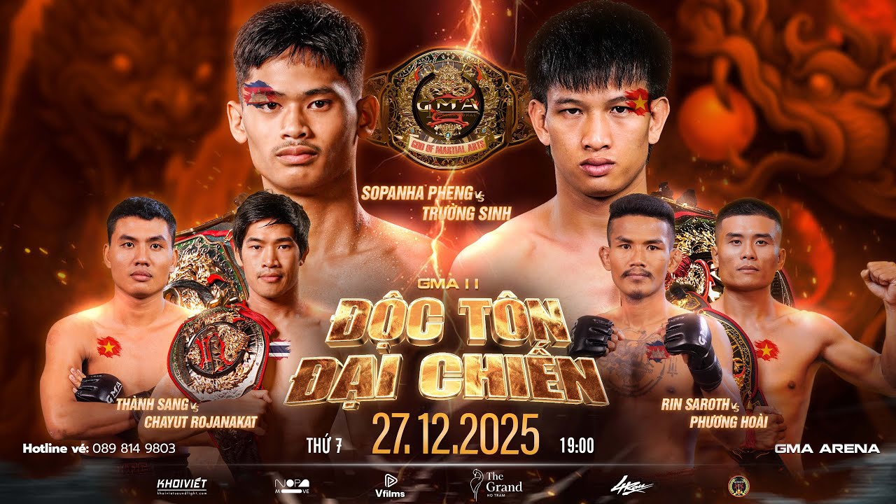2025年12月27日GMA 11 – 战卡[赛后视频] ĐỘC TÔN ĐẠI CHIẾN CHÍNH THỨC KHAI HỎA! | GMA – Gods Of Martial Arts