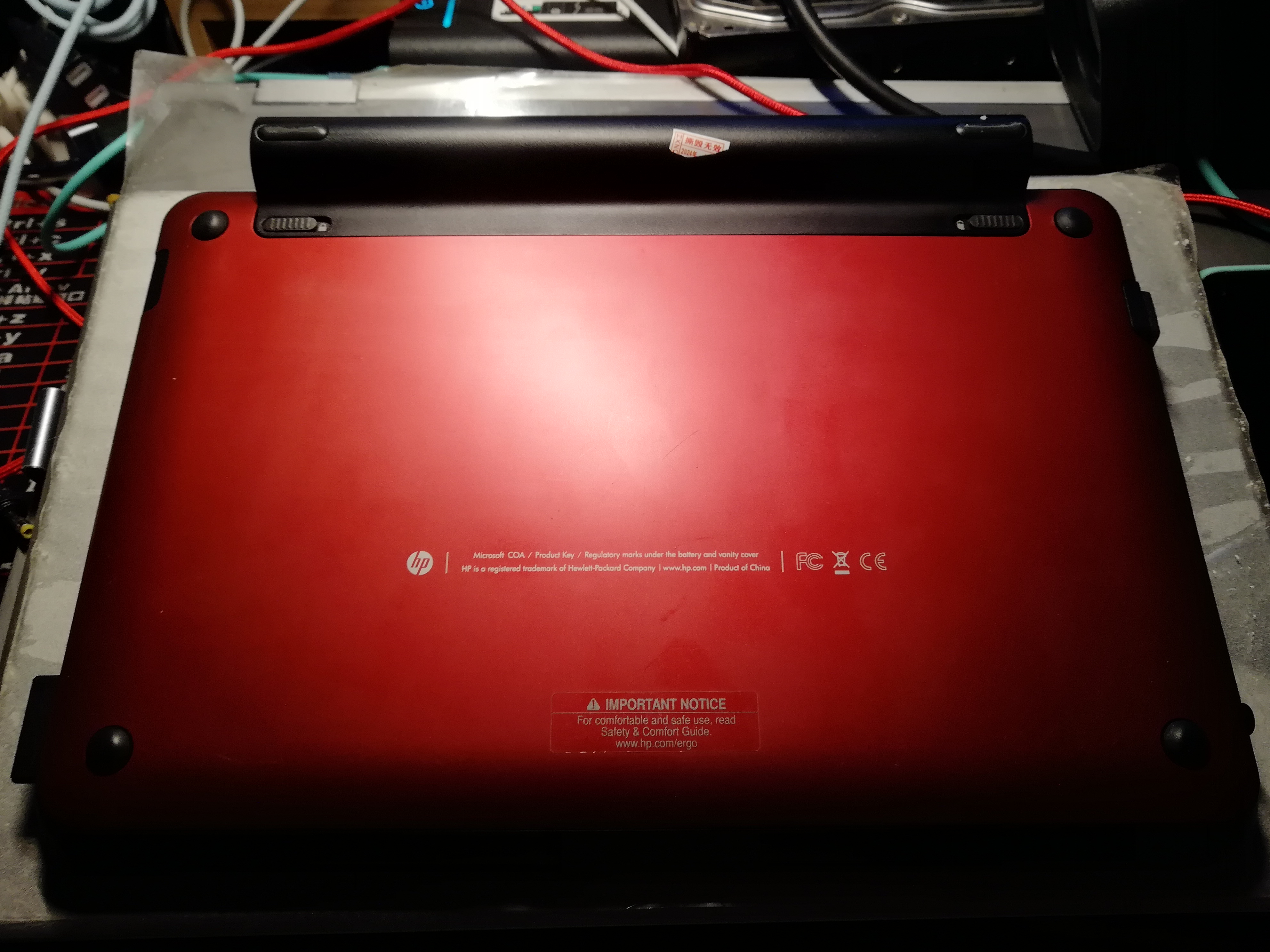 hp mini 210拆机