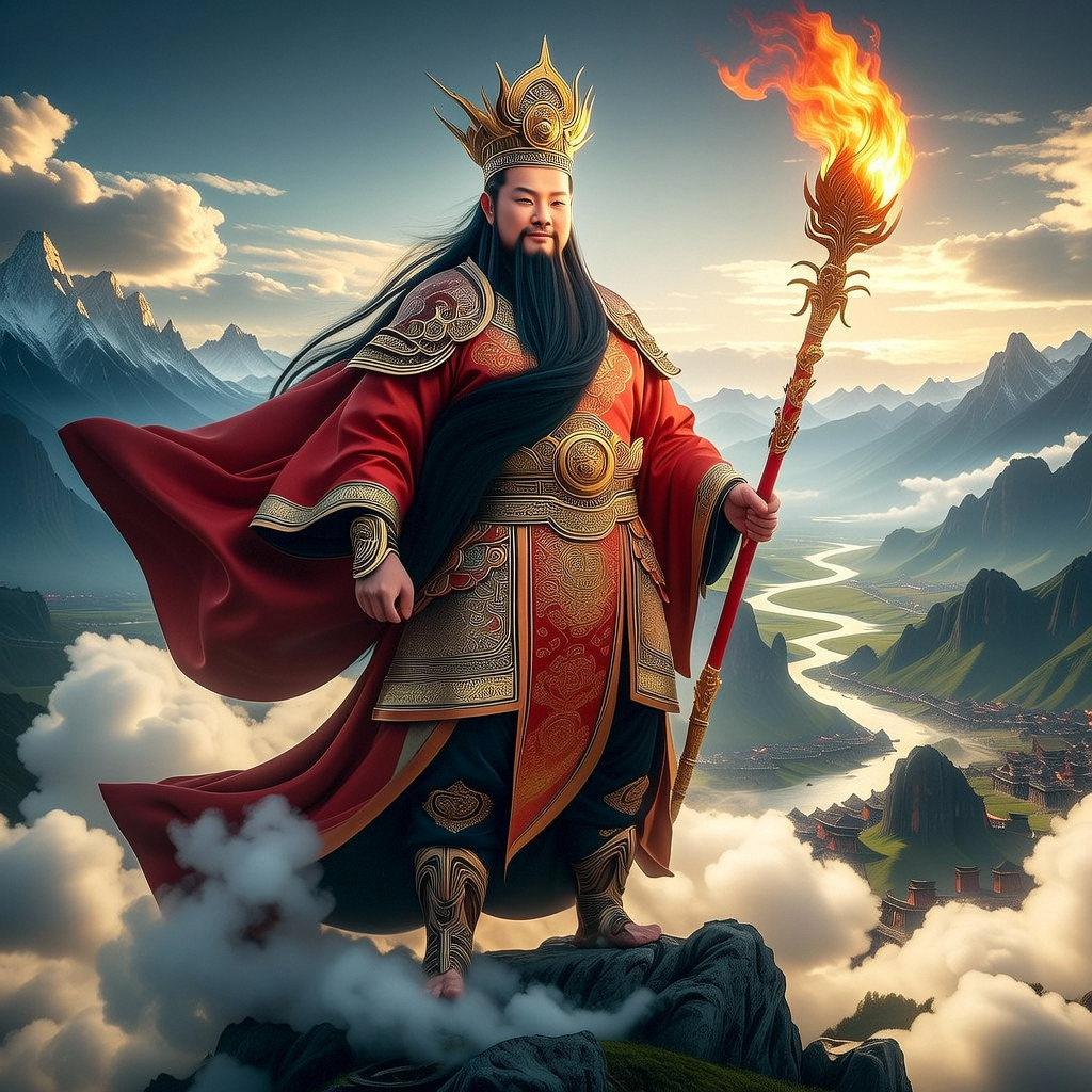 炎帝:华夏文明的曙光与永恒的精神图腾