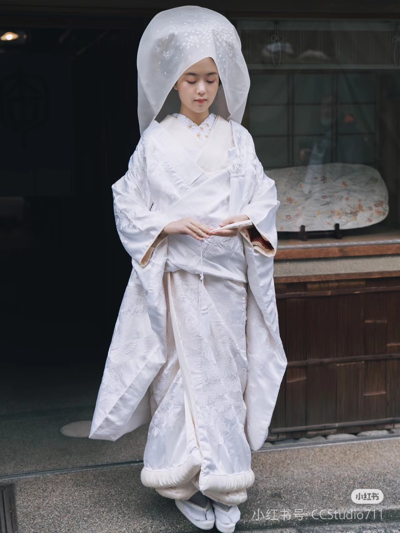 日式新娘礼服白无垢