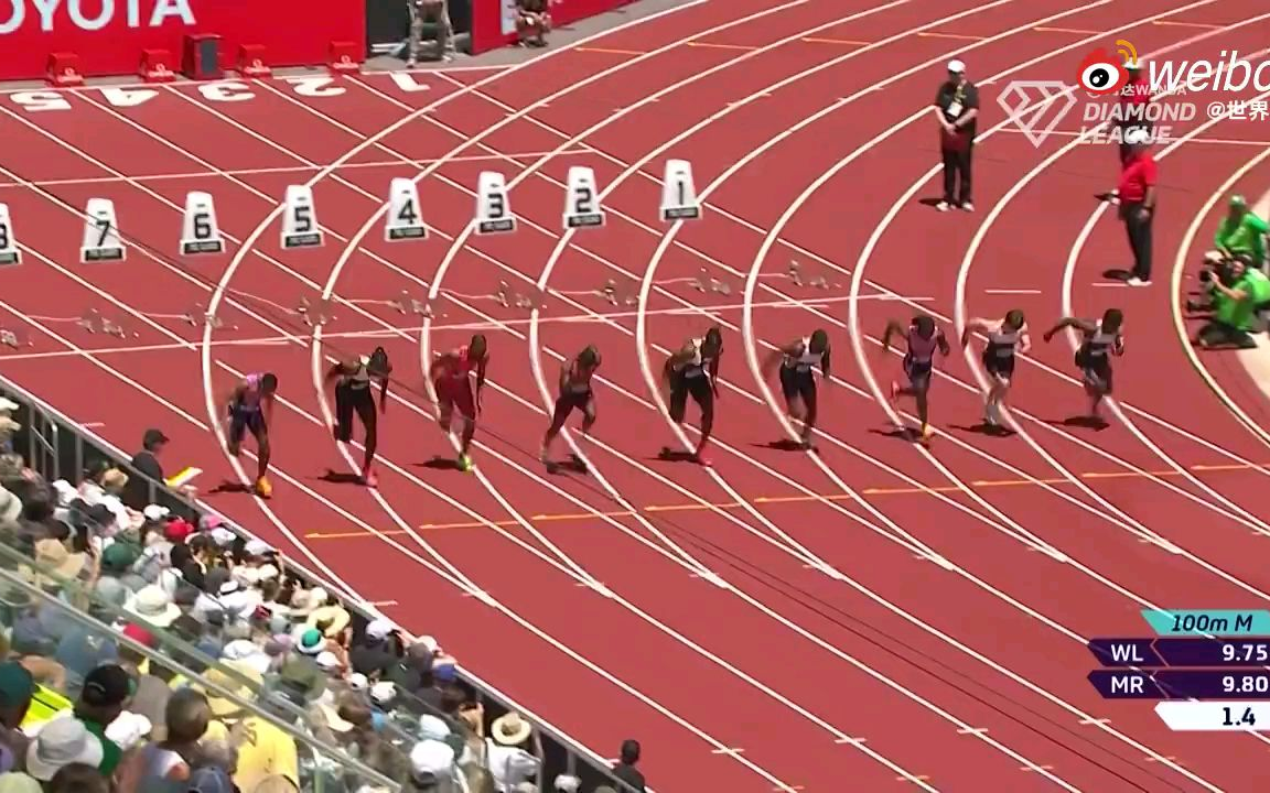 2025年世界田联钻石联赛尤金站男子100米