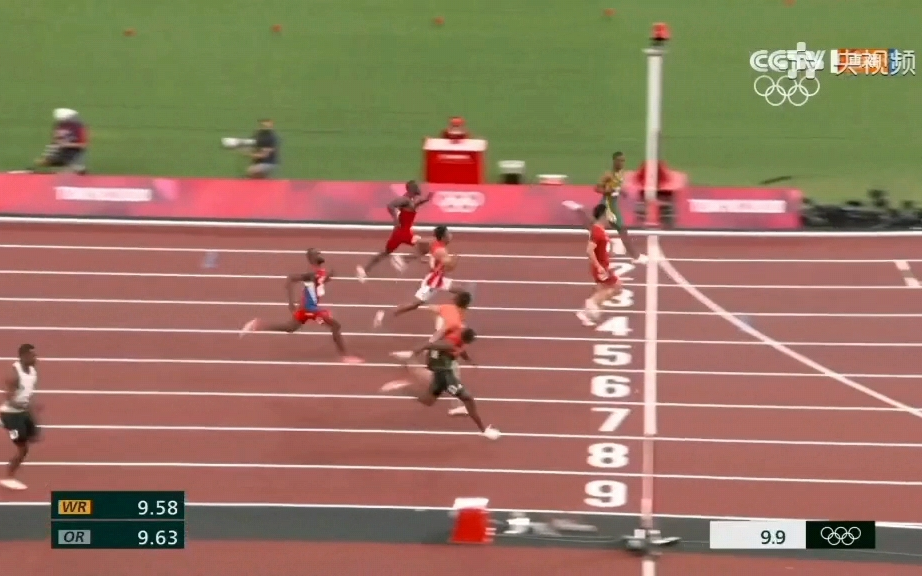 2021年东京奥运会田径项目男子100米预赛第四组