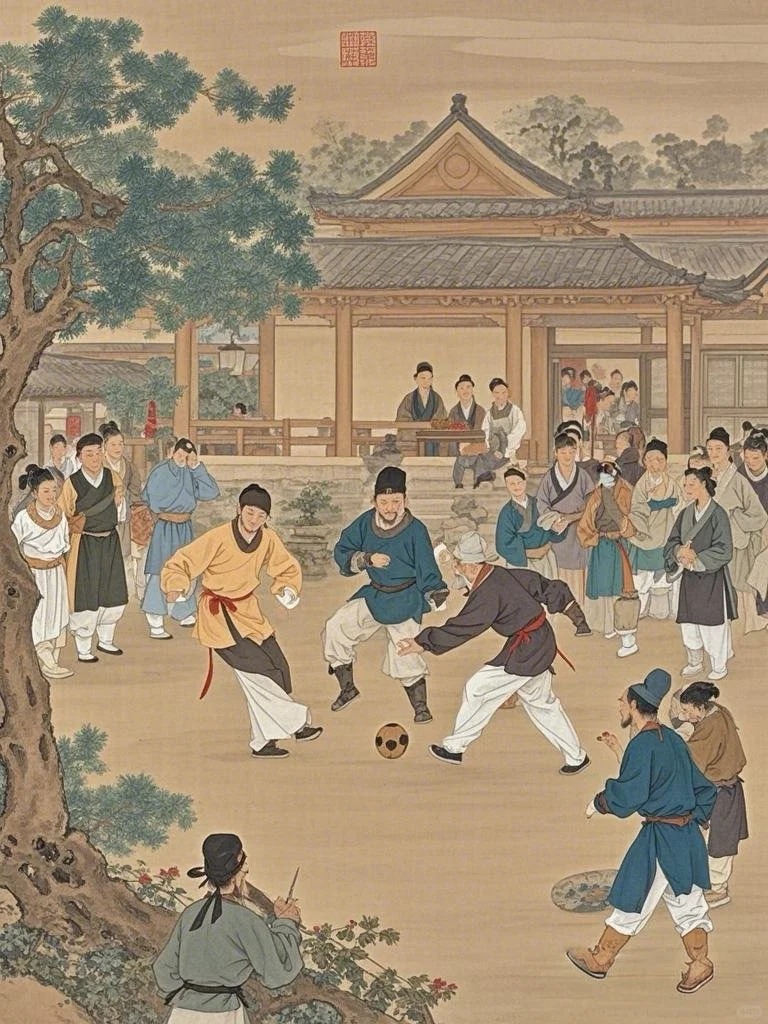 苏州传灯文化:走进古代蹴鞠世界,感受古人体育娱乐热情